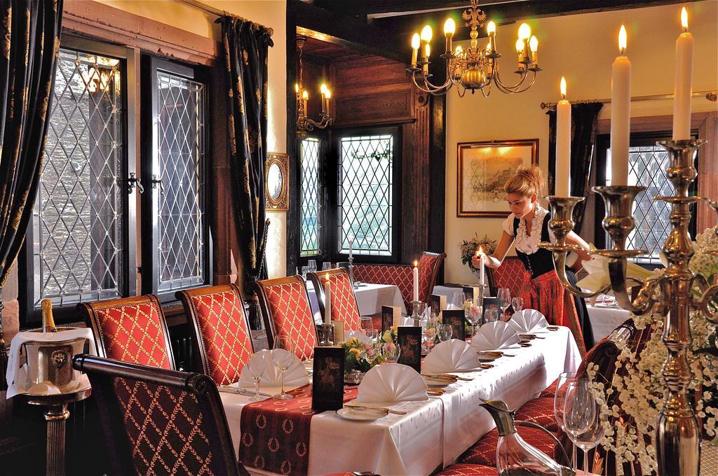 Burghotel Auf Schoenburg Oberwesel Dış mekan fotoğraf