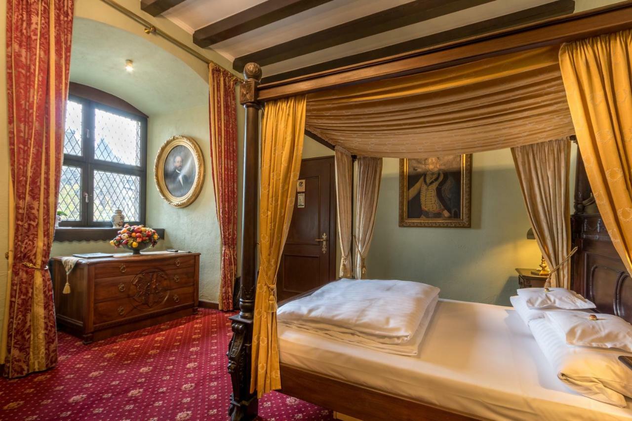 Burghotel Auf Schoenburg Oberwesel Dış mekan fotoğraf