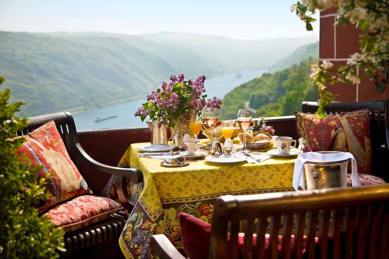 Burghotel Auf Schoenburg Oberwesel Dış mekan fotoğraf